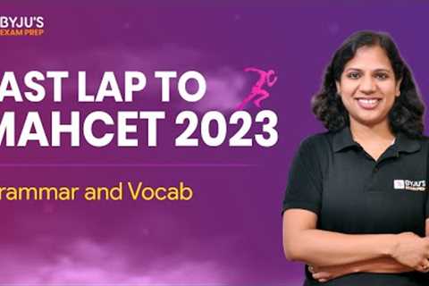 MAHCET VARC | Grammar and Vocabulary for CET MBA | Last Lap to MAHCET 2023 | BYJU''S #cetmba2023