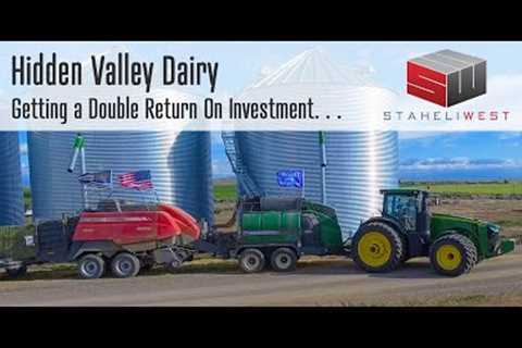 An Organic Dairy in Idaho is Receiving a Double Return on Their Investment